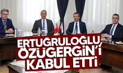 Ertuğruloğlu, TC Dışişleri Yetkilisi Burak Özügergin’i Kabul Etti