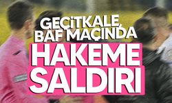 Geçitkale’de futbol maçında hakeme saldırı