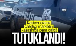 Girne’de bir süpermarkette hırsızlık!