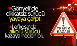 Gönyeli ve Lefkoşa’da iki ayrı trafik kazası!
