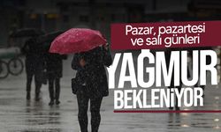 Hafta sonu yağmur bekleniyor
