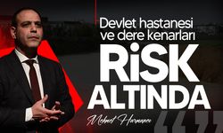 Harmancı: "Hastane tarafındaki su seviyesinin kritik"