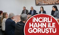 İncirli, Hahn ile CTP Genel Merkezi’nde görüştü