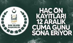 KKTC’de 2026 Hac Ön Kayıtları 12 Aralık Cuma Günü Sona Eriyor