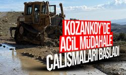 Kozanköy’de Sel ve Toprak Kayması Riski!