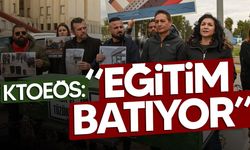 KTOEÖS’ten Başbakanlık Işıklarında Sembolik Tabutlu Eylem