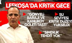 Lefkoşa’da barajlar taştı: Harmancı’dan kritik açıklama, kapalı yollar