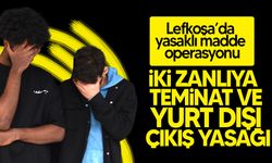 Lefkoşa’da yasaklı madde operasyonu