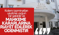 Maliye Bakanlığı: “Çalışanlarımızın hakları devlet güvencesi altındadır”