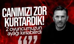Okan Buruk: "Canımızı zor kurtardık"