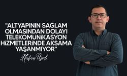 "Bu altyapı, bu ülkenin can damarıdır"