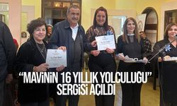 “Mavinin 16 Yıllık Yolculuğu” sergisi Gazimağusa’da açıldı