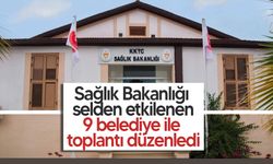 Sağlık Bakanlığı selden etkilenen belediyelerle toplantı düzenledi