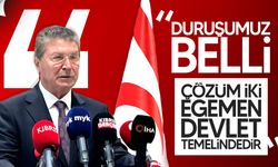 Üstel: “Anlaşma, iki egemen eşit devlet temelinde olmak zorundadır”