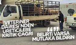 Veteriner Dairesi'nden üreticilere çağrı: "Şap hastalığı belirtilerini gecikmeden bildirin"