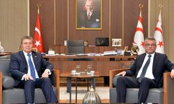 Cumhurbaşkanı Erhürman, Başbakan Üstel’i Kabul Etti