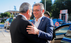 Erhürman, Gazimağusa Belediye Başkanı Uluçay'ı ziyaret etti