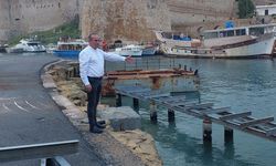 Girne Antik Limanı’nda yenileme çalışmaları sürüyor