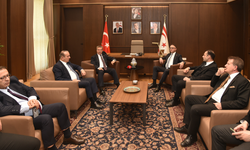 Başbakan Üstel, Özerdağ ve Yüksek Adliye Kurulu üyeleri ile toplantı yaptı