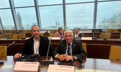 Özçınar ile Harmancı Strasbourg’da toplantıya katıldı