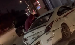 Lefkoşa’da Alkollü Sürücü Kaza Yaptı: Reklam Panosu ve Beton Kolona Çarptı