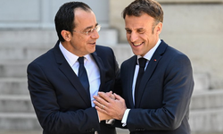 Hristodulidis ile Macron Paris’te görüştü