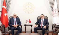 TC Milli Eğitim Bakanı Tekin, Milli Eğitim Bakanı Çavuşoğlu ile görüştü