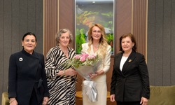 Nilden Bektaş Erhürman, Inner Wheel heyetini kabul etti