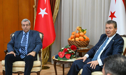 Üstel, Cypfruvex yönetimi ve üretici birliklerinden temsilcilerle bir araya geldi