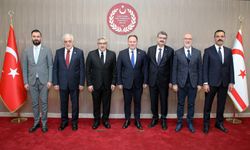 Meclis Başkanı Ziya Öztürkler, AK Parti heyetini kabul etti