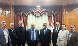 5 özel televizyonun temsilcileri Başbakan Ünal Üstel’i ziyaret etti!