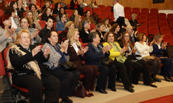 Nilden Bektaş Erhürman kadınlar paneline katıldı