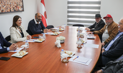 Görüşmede taraflar görüş alışverişinde bulundu