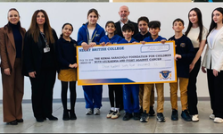 Necat British College’dan Kemal Saraçoğlu Vakfı’na 407 bin TL bağış