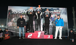 Turan Ezel Kaynak İlk Drift yarışında dikkat çekti!