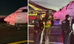 ABD’de havalimanında uçak ile itfaiye aracı çarpıştı