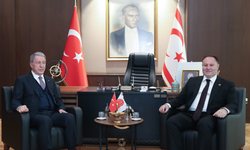 Öztürkler, Hulusi Akar’ı kabul etti