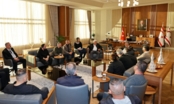 Erhürman Üstel ve Sendikalarla Peş Peşe Görüştü