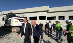 Dinçyürek Devlet Laboratuvarı inşaatını yerinde inceledi