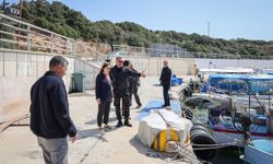 İncirli Yenierenköy’de: Balıkçı Barınağı’nda sorunlar yerinde incelendi