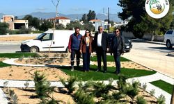 Proje kapsamında peyzaj çalışmaları yapılıyor