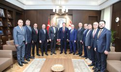 Öztürkler MÜSİAD heyetini kabul etti