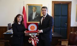 Meclis Genel Sekreteri Fırat, TBMM Genel Sekreteri Kırbıyık’ı ziyaret etti