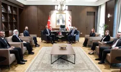 Ziya Öztürkler, UID heyetini kabul etti