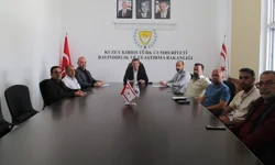 Erhan Arıklı, Taksiciler Federasyonu Heyetini Kabul Etti