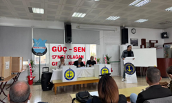 Gümrük Çalışanları Sendikası Başkanı yeniden Ediz kanatlı oldu