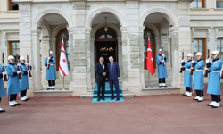 Erhürman, Erdoğan ile Dolmabahçe’de görüştü