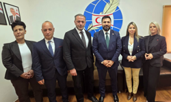 Şehitoğlu’ndan Dış Basın Birliği’ne ziyaret