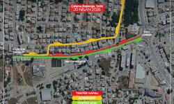 Gazimağusa’da yol çalışması: Trafik düzeni değişiyor