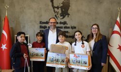 İskele’de Başkan koltuğu çocuklara devredildi